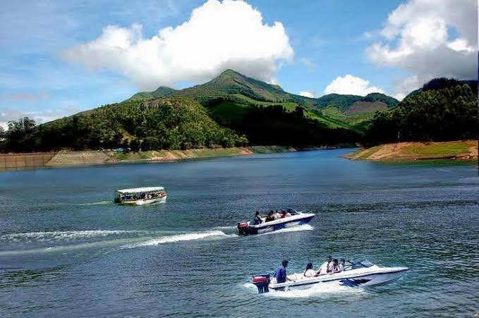 mattupatti dam speed boat